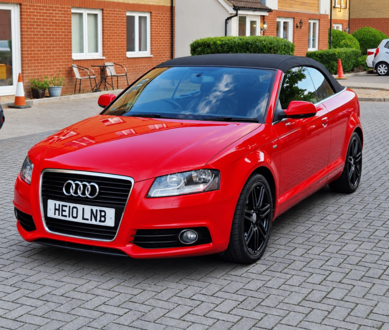 Audi, A3, S-line Convertible, 2011, Manual, 1598 (cc), 2 doors