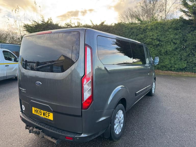 2019 Ford Transit Custom 2.0 EcoBlue 130ps Low Roof Kombi Trend Van MINIBUS LIKE TOURNEO AIR CON ...