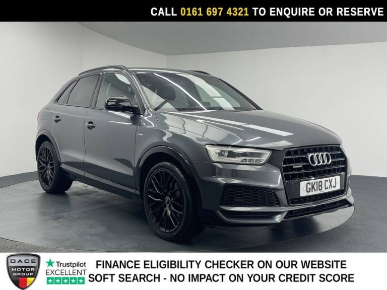 2018 Audi Q3 2.0 TFSI Black Edition SUV 5dr Petrol S Tronic quattro Euro 6 (s/s) (180 ps ESTATE P...