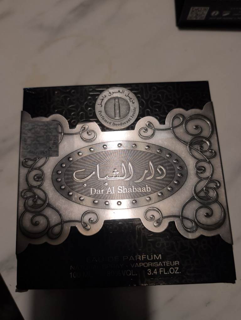 DAR AL SHABAB 100ml with deo Oud Perfume For Men Spicy Lemon Rosewood Patchouli EDP Spray
