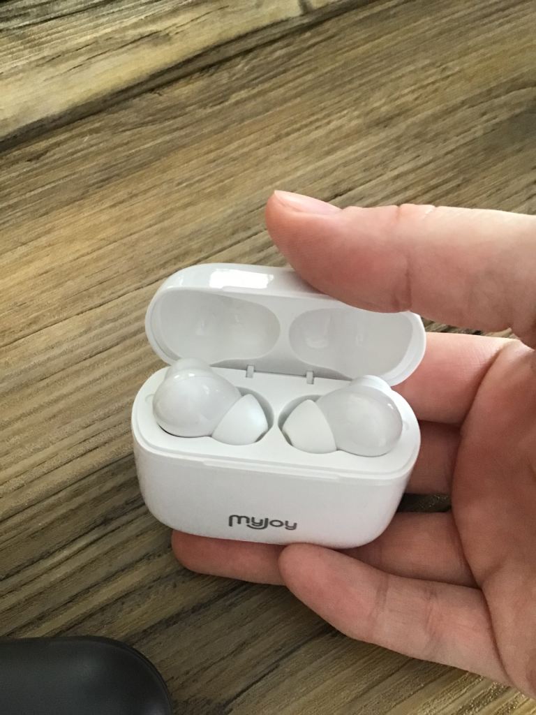 myjoy Wireless Earbuds with Charging Case – As New