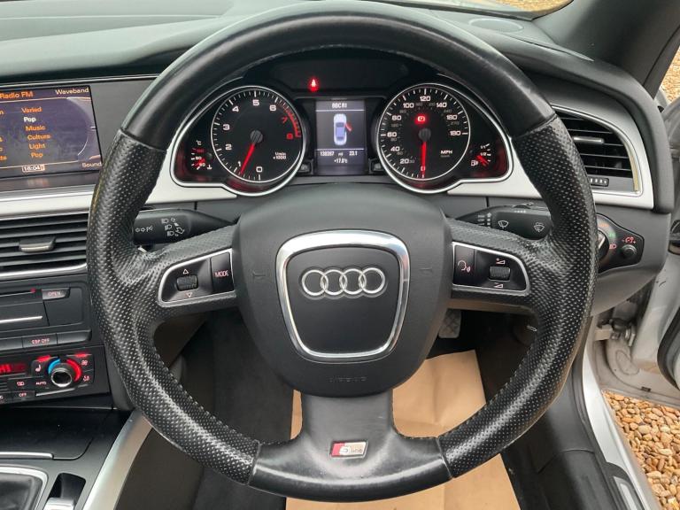 2009 Audi A5 2.0T FSI S Line 2dr CONVERTIBLE PETROL Manual
