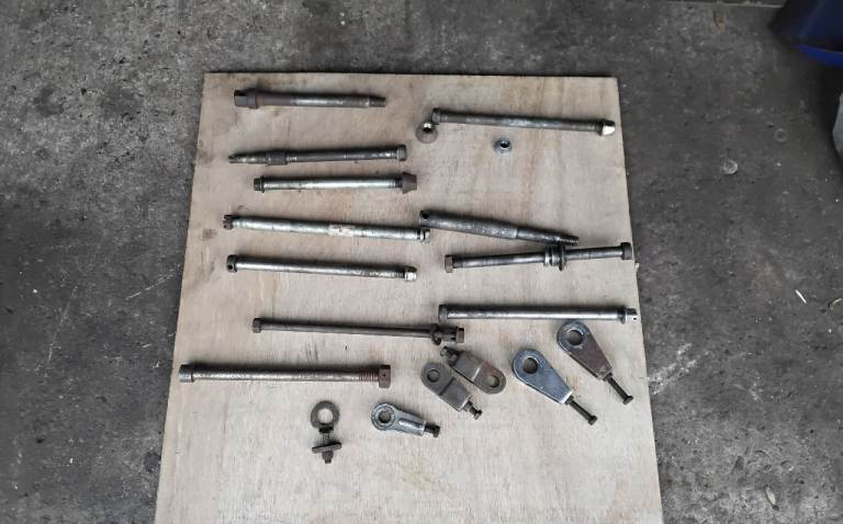 parts motorcycle chain adjusters/ wheel spindles 