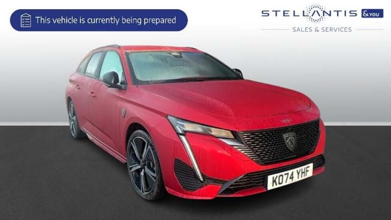 2025 Peugeot 308 SW 1.2 HYBRID GT Estate 5dr Petrol Hybrid e-DSC6 Euro 6 (s/s) (136 ps) Estate Hy...