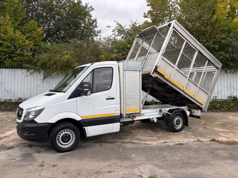 2018 67 MERCEDES-BENZ SPRINTER 2.1 314 CDI TIPPER CAGED 2DR DIESEL MANUAL RWD L1