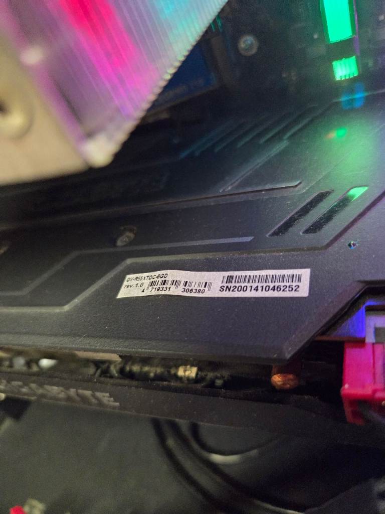 GIGABYTE RADEON RX 5500 XT OC 8GB DDR6 GRAPHICS CARD