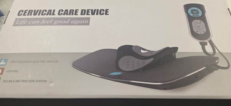 Cervical Traction Device – Heated Neck Massager
