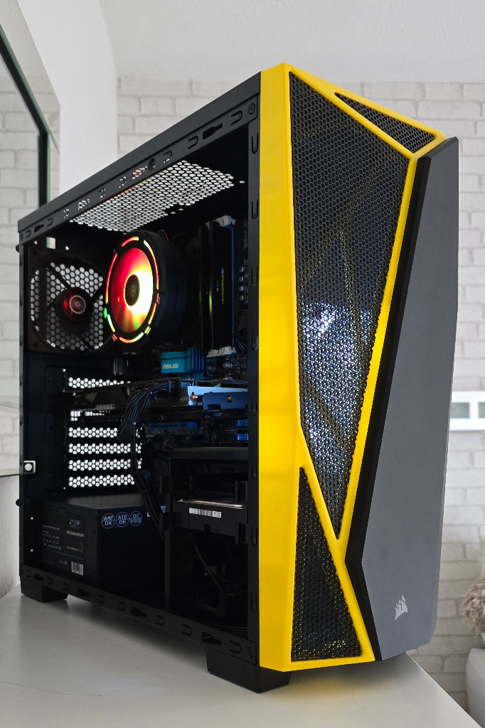 FAST Boxed VR Ready Gaming PC 8 Core/16Gb Ram/6Gb GTX/SSD/Office REFURBISHED 