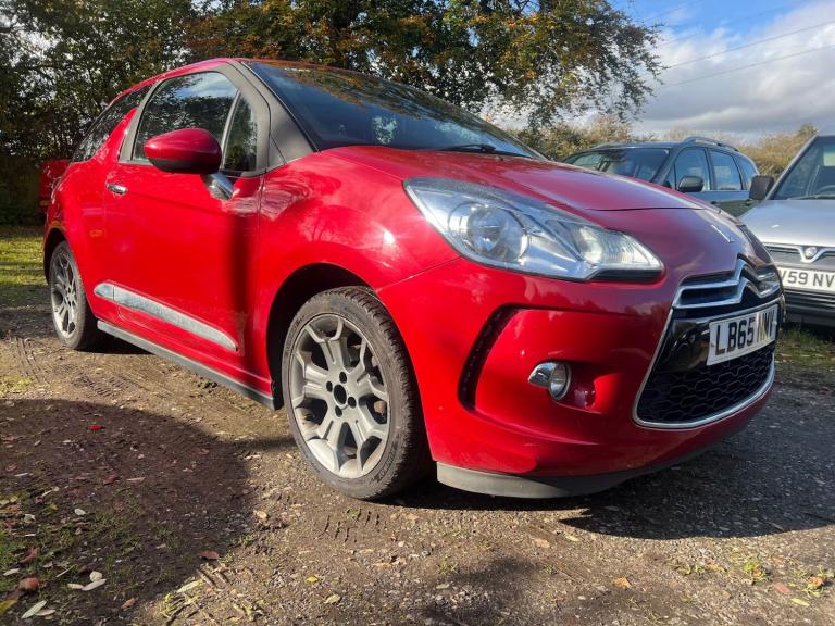 65 CITROEN DS3 1.2 PURETECH 110 DSTYLE 3DR MOT 09/26 HISTORY ALLOYS PX SWAPS