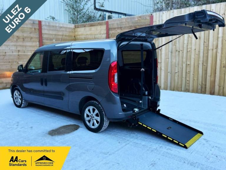 2019 Fiat Doblo L2 LWB 5 Seat Wheelchair Accessible Disabled Access Vehicle WAV MPV Diesel Manual