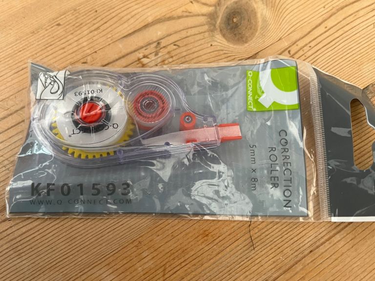 Correction roller. Sealed. New. £1