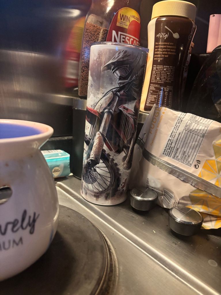 Dirtbike 20oz. Tumbler 