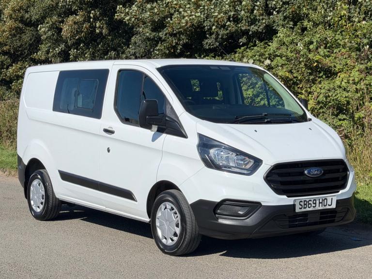 2020 (69) FORD TRANSIT CUSTOM CREW VAN 2.0 105bhp EURO 6 ULEZ COMPLIANT
