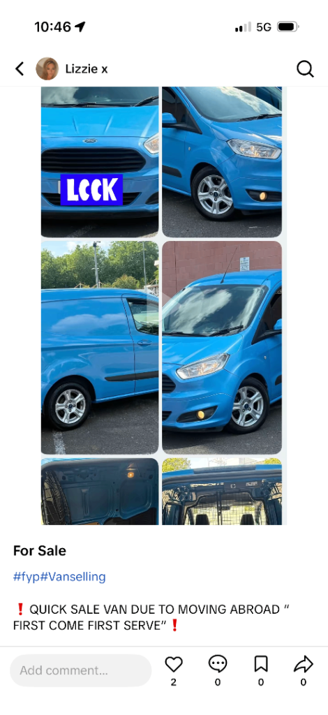 Ford, TRANSIT COURIER, Panel Van, 2017, Manual, 1498 (cc)