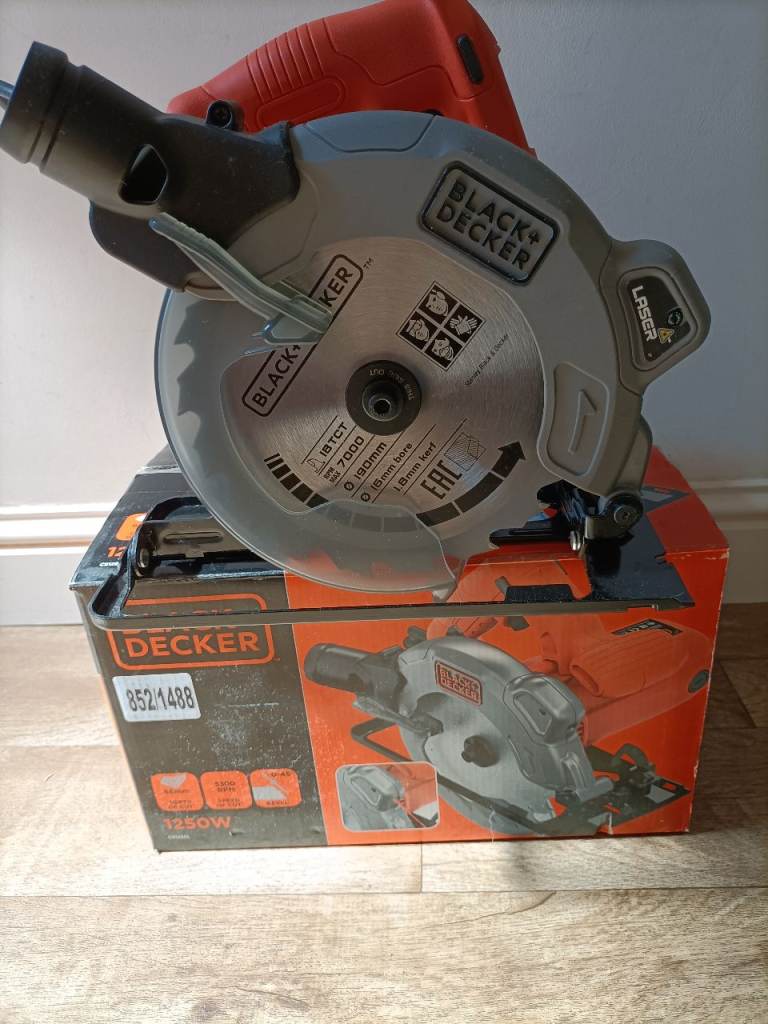 BLACK+DECKER 1250W Circular Saw – Brand New