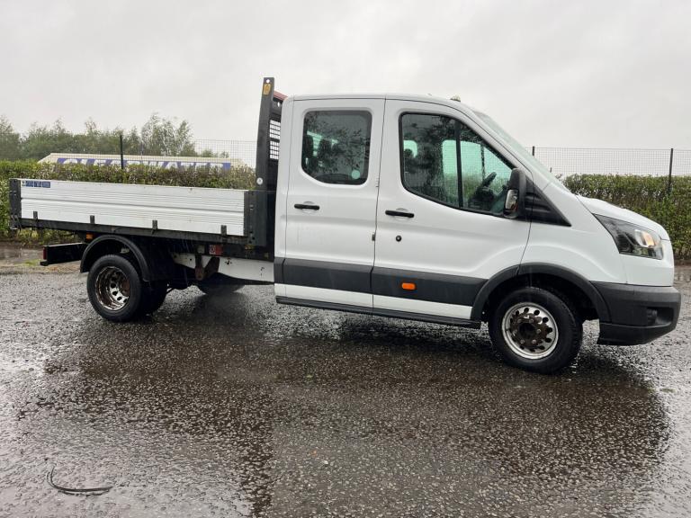 2018 Ford Transit 2.0 TDCi 130ps H2 CREWCAB 7  SEAT TIPPER   NO VAT ! Tipper Diesel Manual