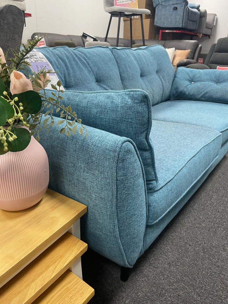 DFS French Connection Zinc 3 Seater Sofa - Can Deliver
