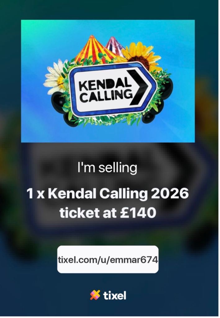 Kendal Calling Adult weekend ticket 