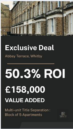 Multi-unit Title Separation Block of 5 Apartments 50.3% ROI