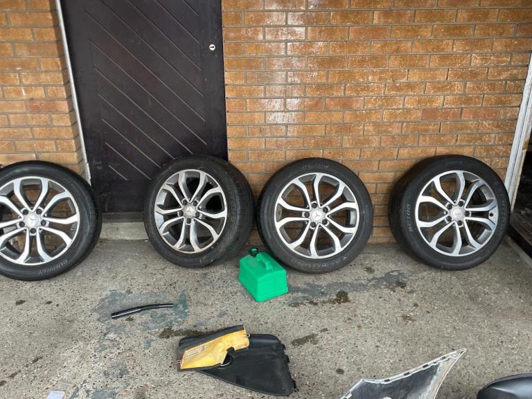 17inch Mercedes C class alloys