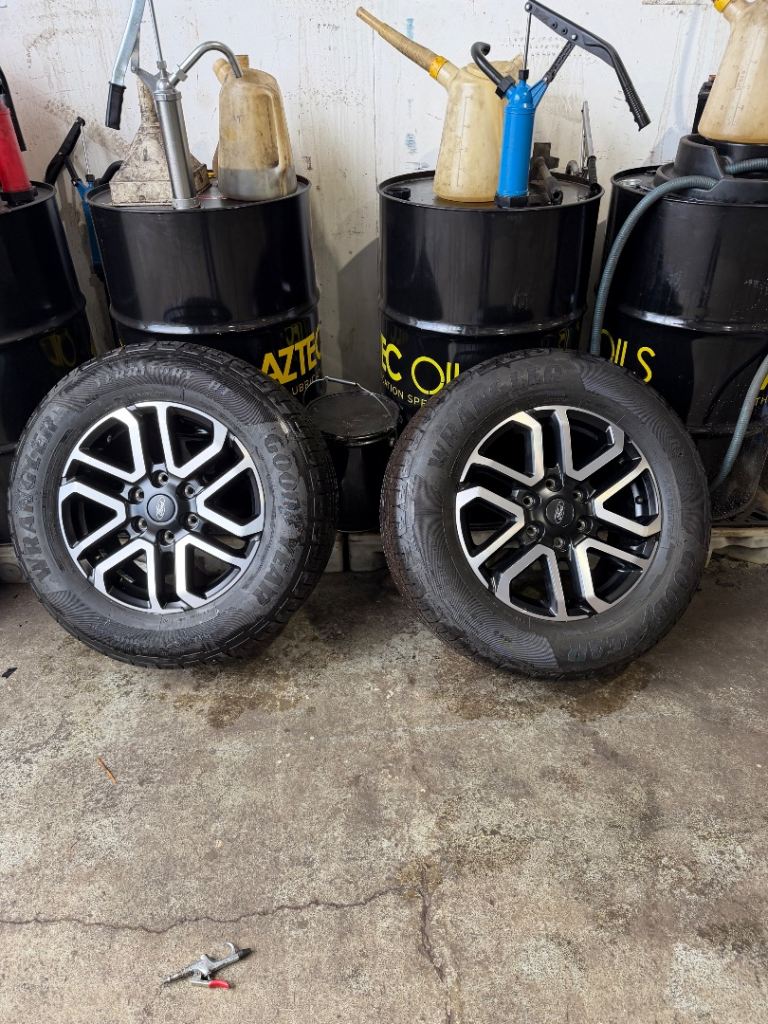 2025 ford ranger platinum Alloys and tyres 