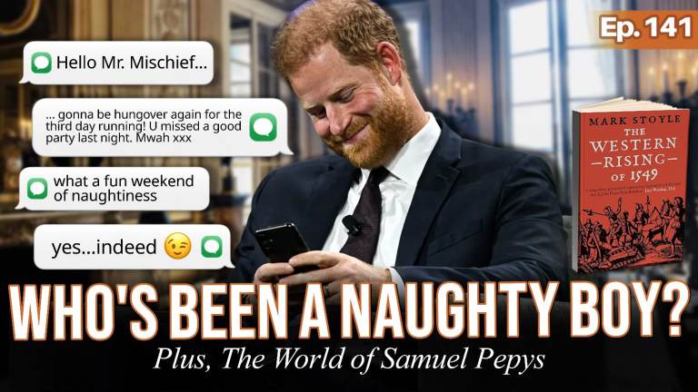  HARRY’S ‘NAUGHTINESS’ + SAMUEL PEPYS SHOW | Ep.141 | The Scandal Mongers Podcast