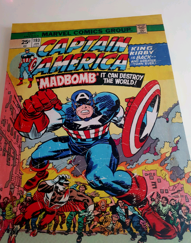 Captain America Canvas 