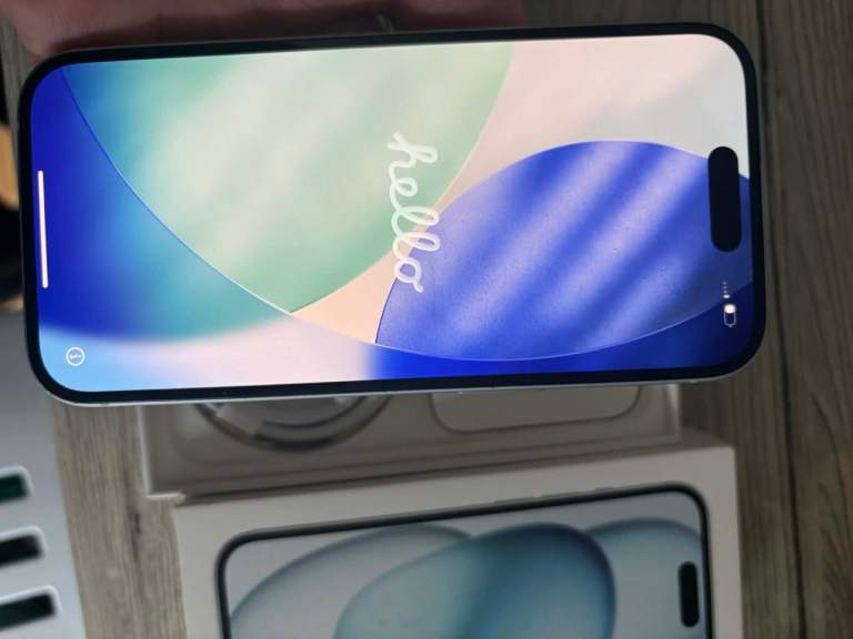 Iphone 15 blue 128GB Unlocked