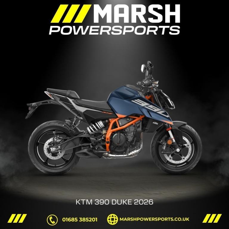 390 Duke 2026 Model - KTM Main Dealer - 0% Finance!