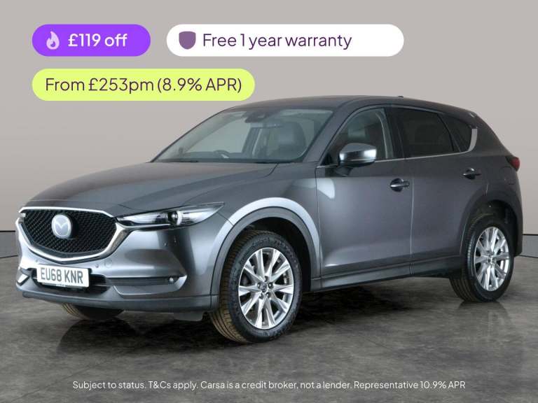2018 Mazda CX-5 2.0 SKYACTIV-G Sport Nav+ SUV 5dr Petrol Manual Euro 6 (s/s) (165 ps) - KEY Suv P...