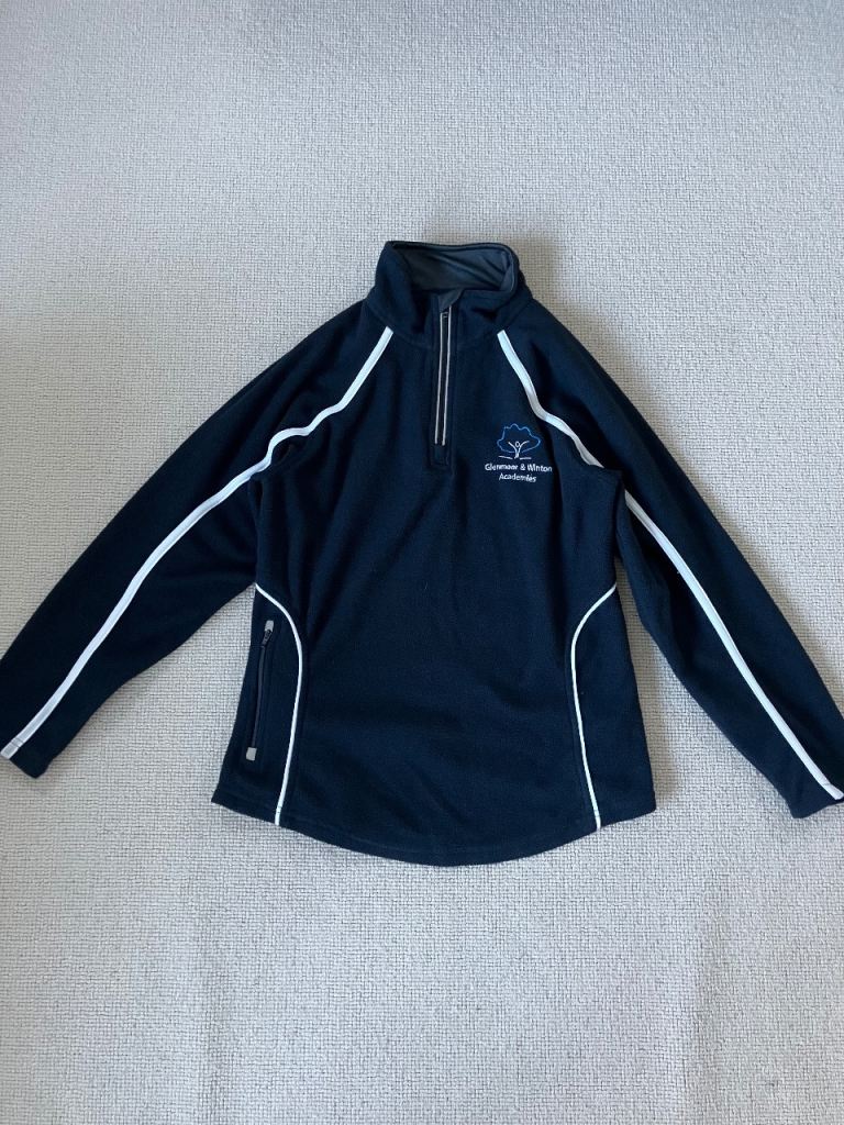 Glenmoor & Winton Academies Girls PE Fleece - 13 yrs 
