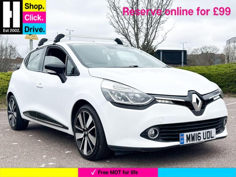 2016 Renault Clio 1.2 16V Dynamique Nav Hatchback 5dr Petrol Manual Euro 6 (75 ps) HATCHBACK Petr...