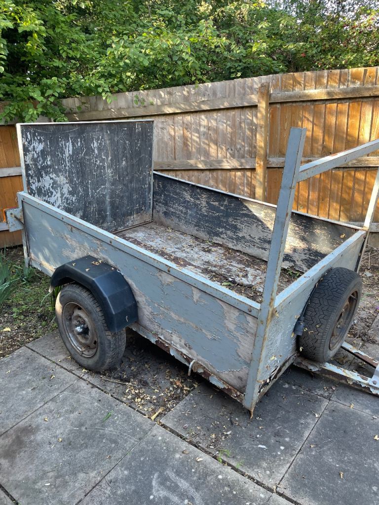 Trailer 6 ft x 4 ft with Tailgate/Ramp