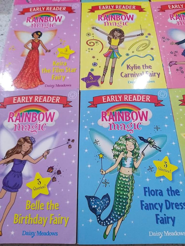 Girls Rainbow Magic fairy books Early Reader Bundle