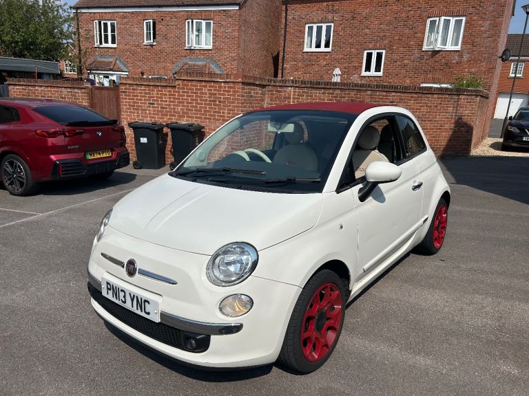 Fiat, 500, Convertible, 2013, Manual, 1242 (cc), 3 doors