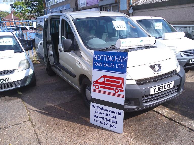 2012 Peugeot Expert Tepee 1.6 HDi L1 Comfort 5dr [6 seats] MPV Diesel Manual