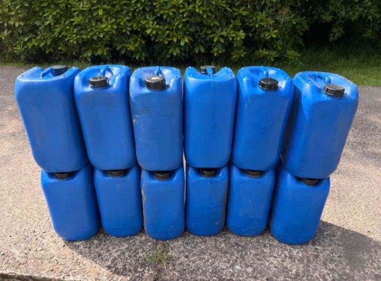 12 Canisters £2 each 