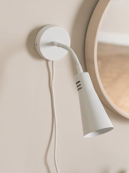 4 available gooseneck wall plug in lights - BNIB