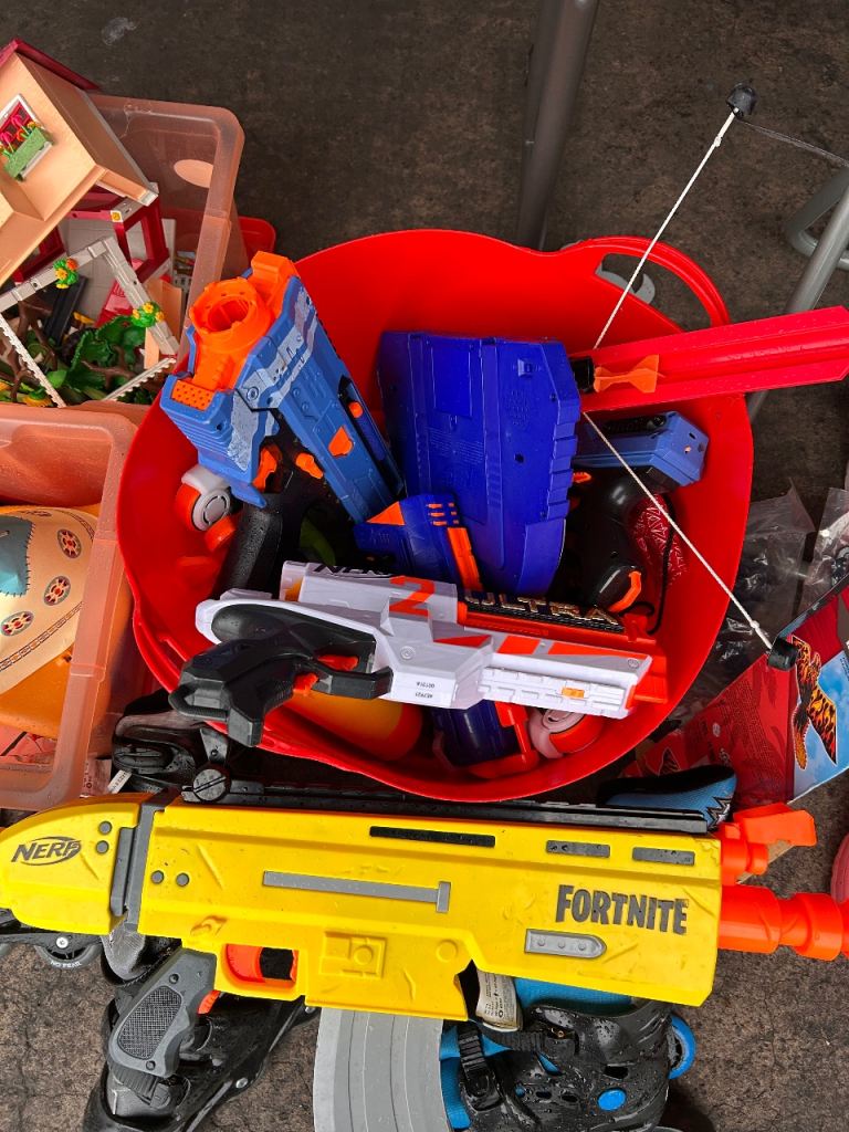 Job lot nerf guns 