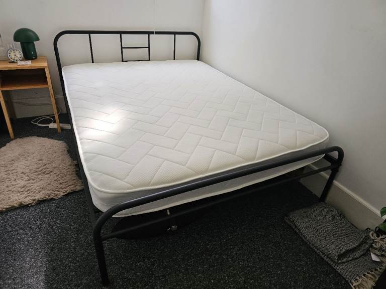 King size bed frame and matress