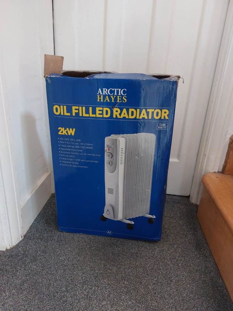 Artic Hayes Oil Filled Radiator- Brand New