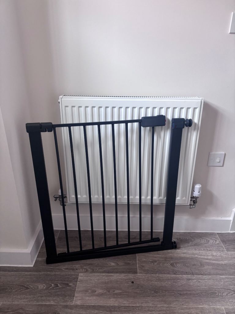 Grey Baby Safety Gate - Good Condition