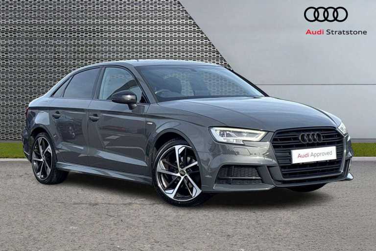 2019 Audi A3 35 TFSI Black Edition 4dr Saloon Petrol Manual