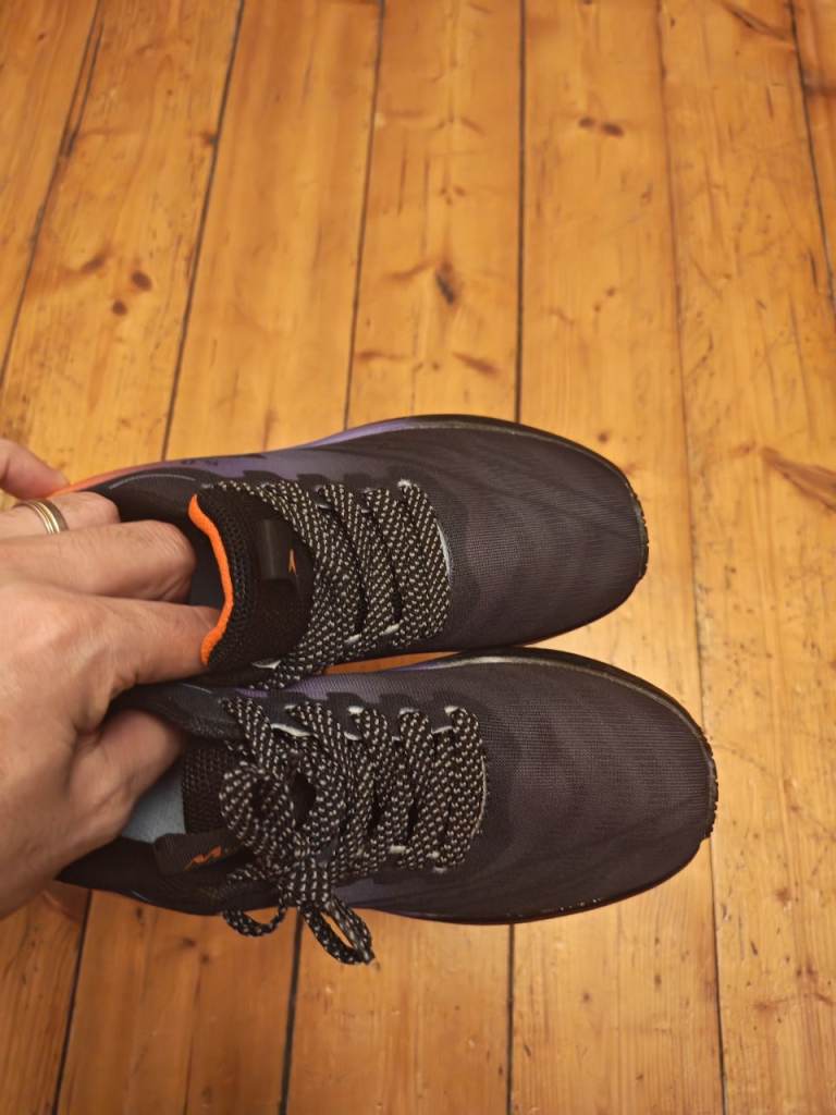 Women's running shoes.