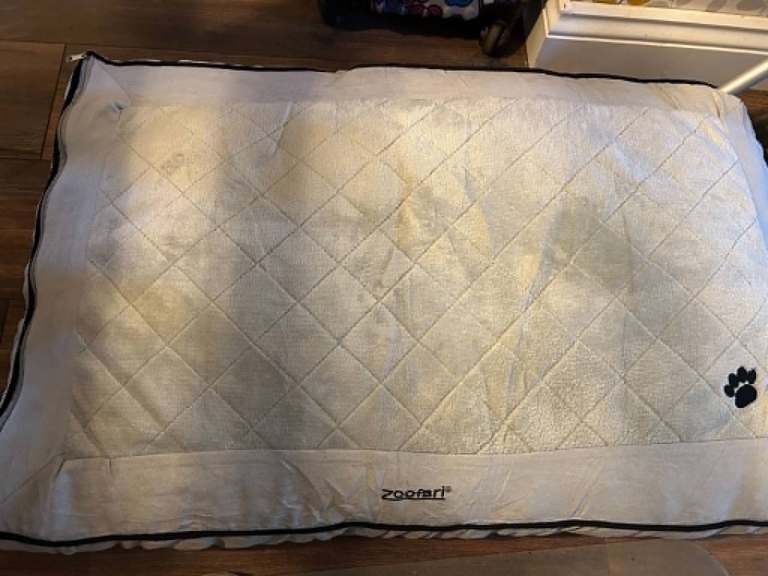 Zoofari dog bed - warming one side, cooling the other