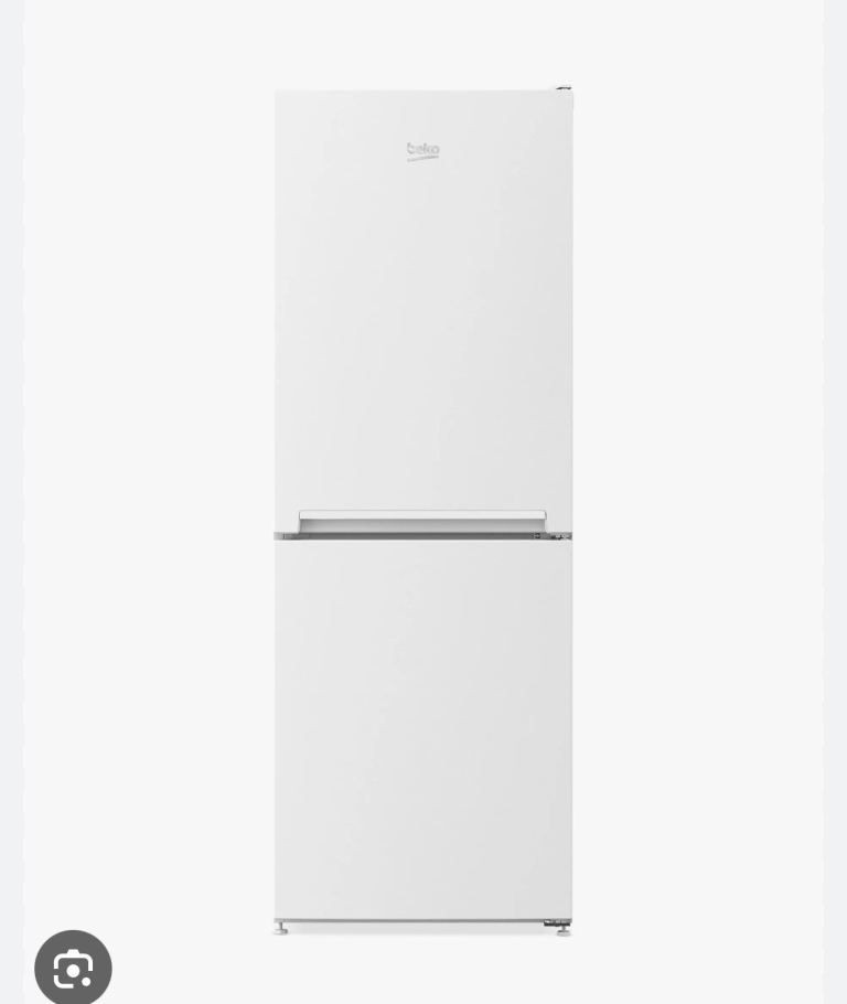 Beko White Colour Freestanding Fridge Freezer