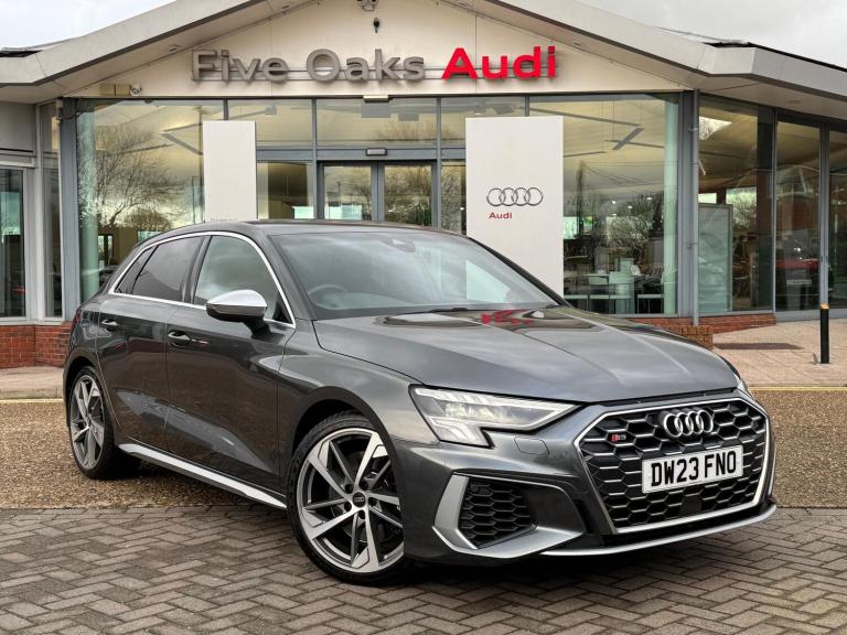 2023 Audi S3 2.0 TFSI Sportback 5dr Petrol S Tronic quattro Euro 6 (s/s) (310 ps) HATCHBACK Petro...