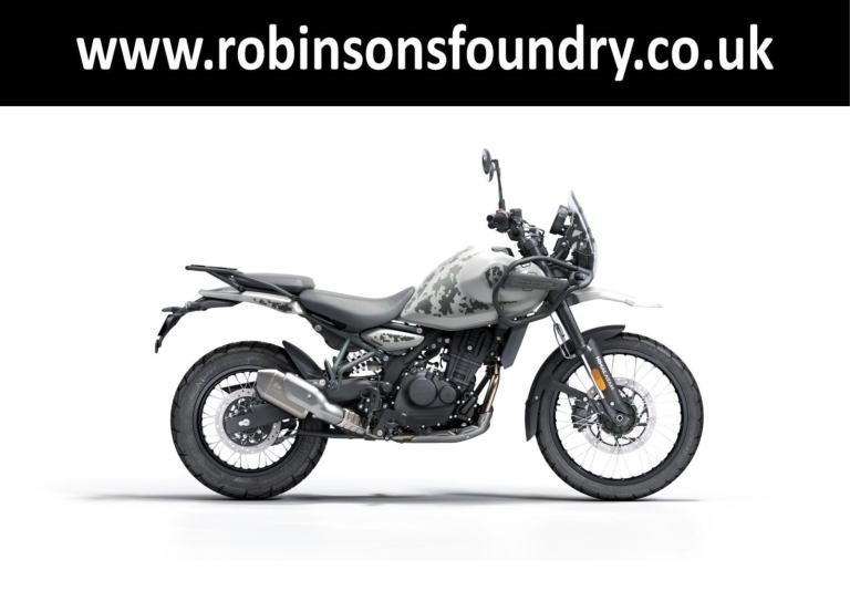 New Royal Enfield Himalayan 450 in Kamet White - Finance and Delivery Available