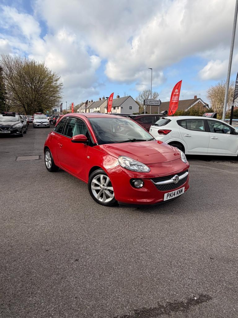 2014 Vauxhall ADAM 1.2i Jam 3dr HATCHBACK Petrol Manual