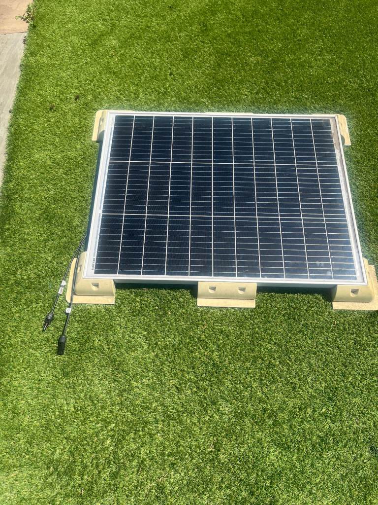 Solar panel 67cm x 85cm perfect for small camper van